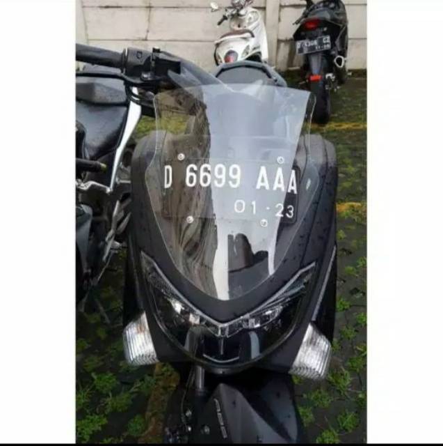 Windshield Nmax Standar Bening.Visor Nmax Standar Bening