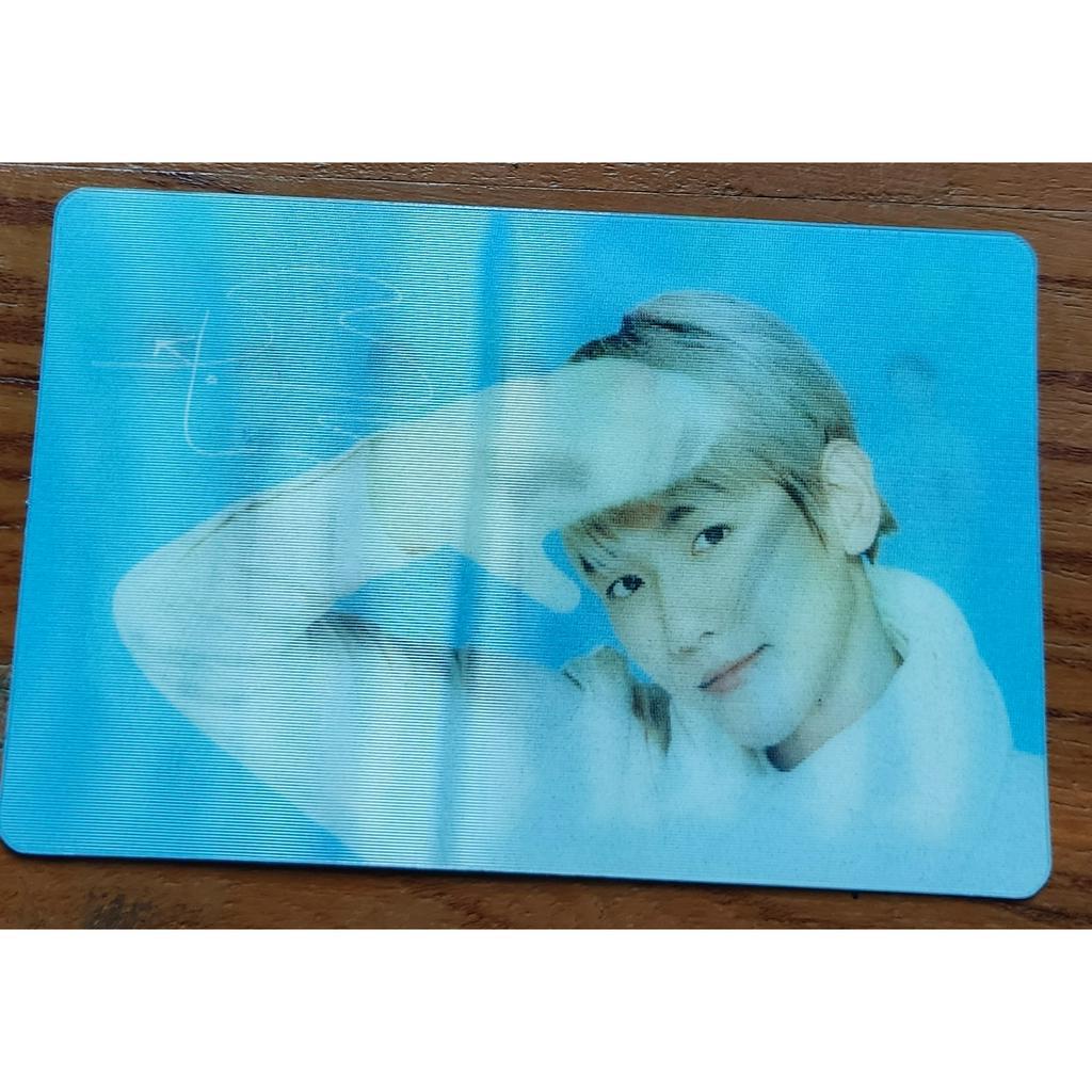 Photocard Hologram Baekhyun EXO - Nature Republic
