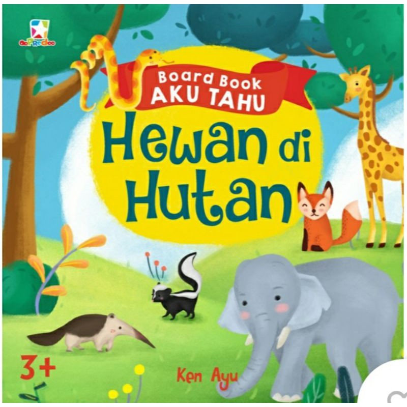 ELEX - Opredo Board Book Aku Tahu: Hewan di Hutan