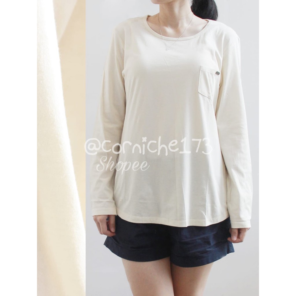 Corniche Pocket Tee Parchment - TV2303451