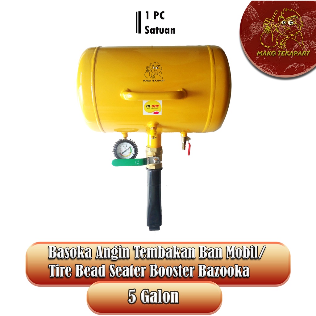 Basoka bazooka Tyre bead seater booster Angin Tembakan Ban Mobil