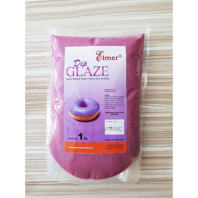 

Selai Taro 1 Kg / Elmer Dip Glaze Celupan Aroma Dan Rasa Talas Manis