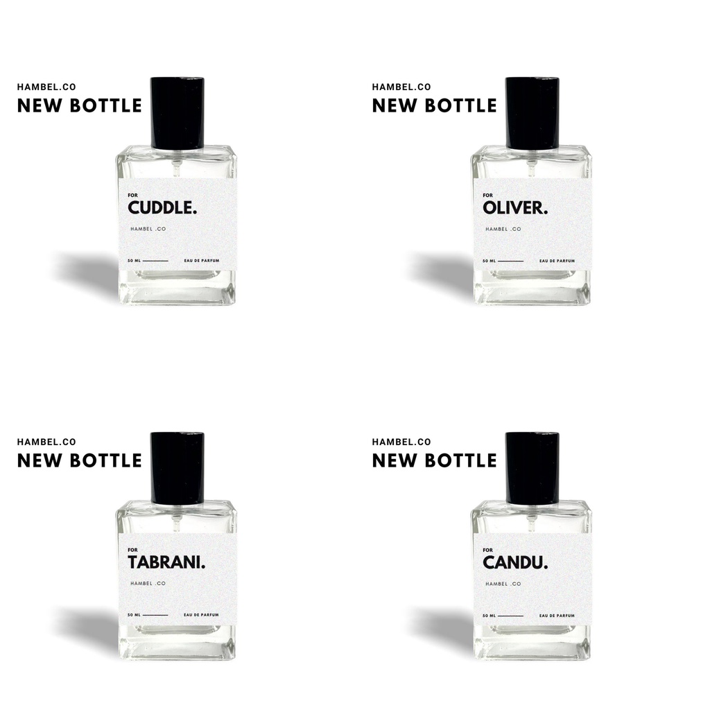 HAMBEL Parfum - Cuddle | Oliver | Tabrani | Candu | Staycation | Bestie | Me Time