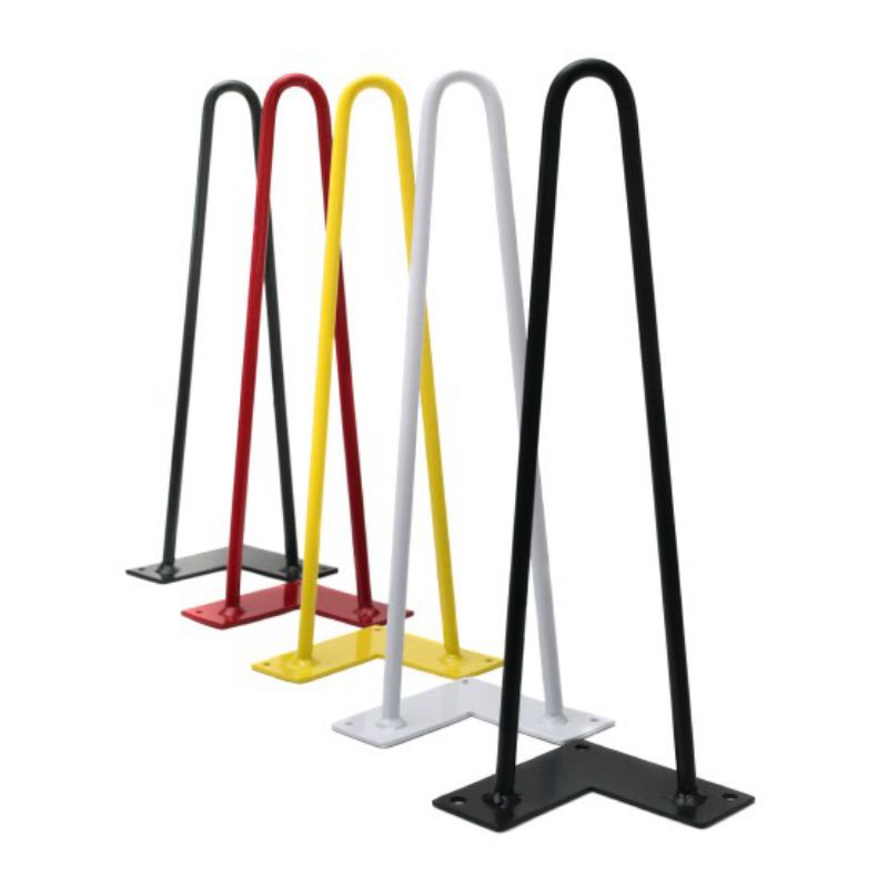 kaki meja besi 50 cm