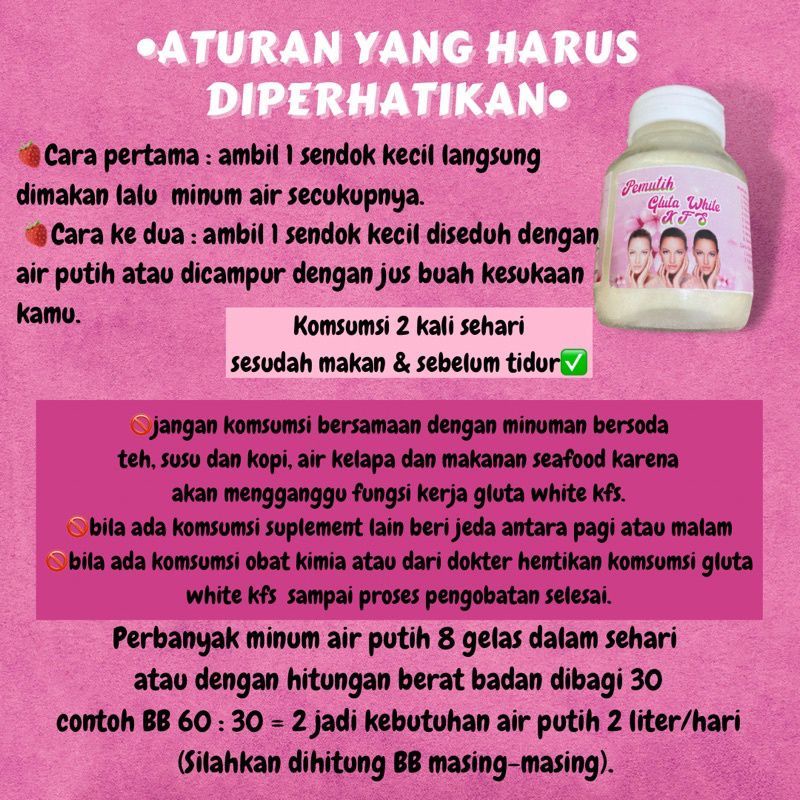 ‼️READY‼️SUSU PEMUTIH KFS ORIGINAL / PEMUTIH GLUTA WHITE KFS /SUSU KFS