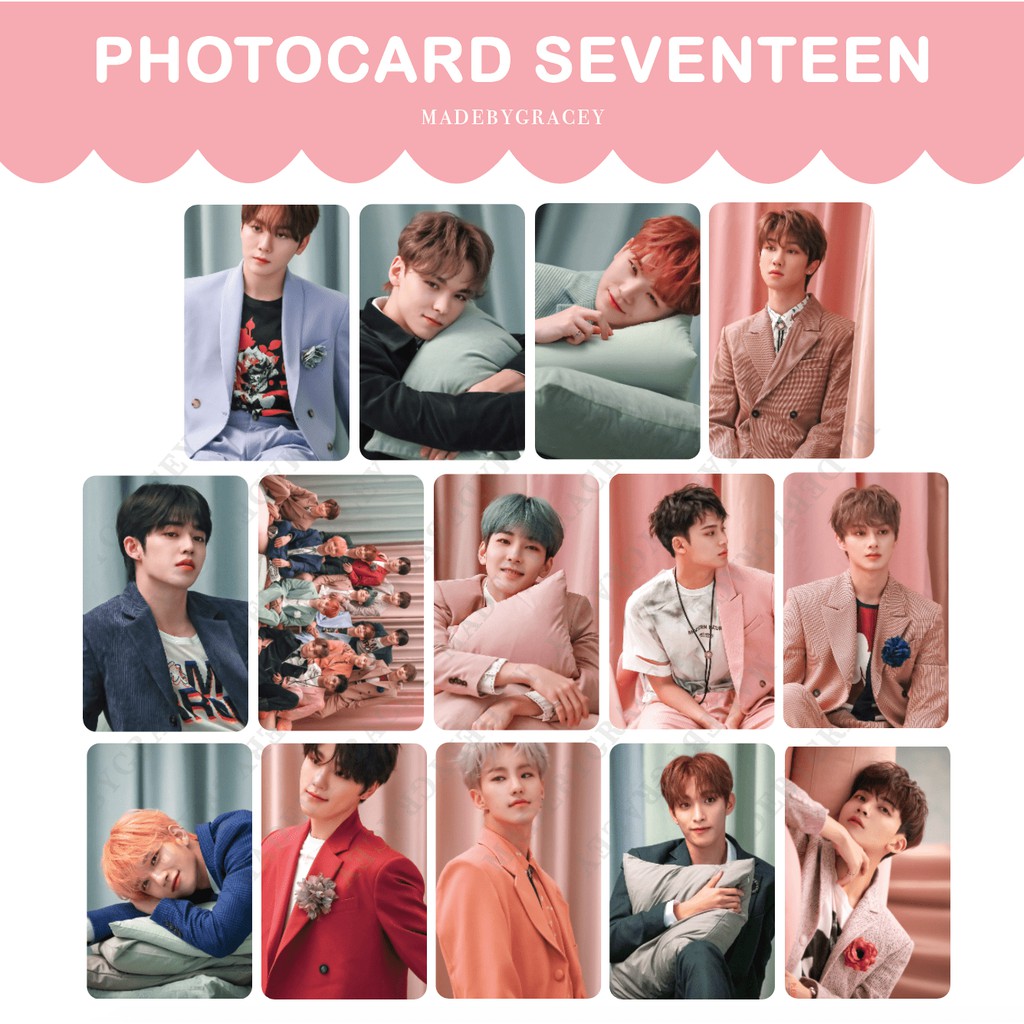 [PO] Photocard SEVENTEEN Fallin' Flower Set 3 Mingyu Vernon Joshua Dino Hoshi dll