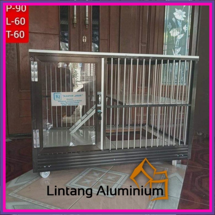 Kandang Kucing Aluminium MINIMALIS // LINTANG ALUMINIUM