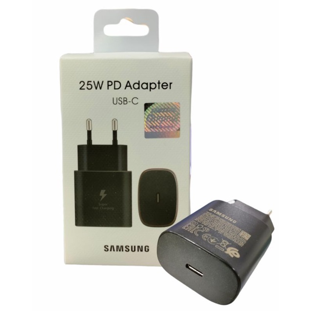 Travel Adaptor Kepala Charger 25W PD USB-C Port Original Samsung