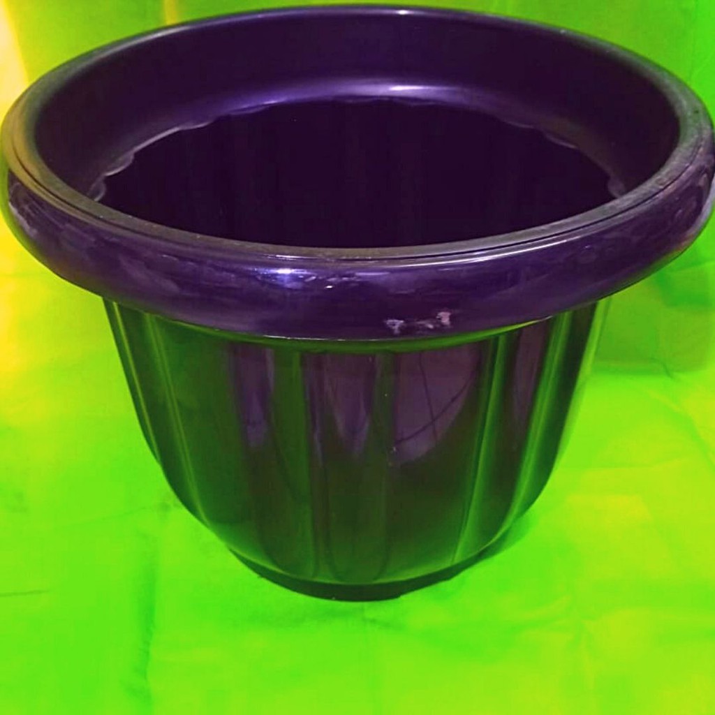 2Bh Pot Hitam Big Size uk D 55cm besar Khusus Gosend / Grab