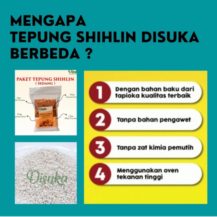 

PROMO [COD] Tepung Kasar Shihlin / Tapioca Starch 1 Kg