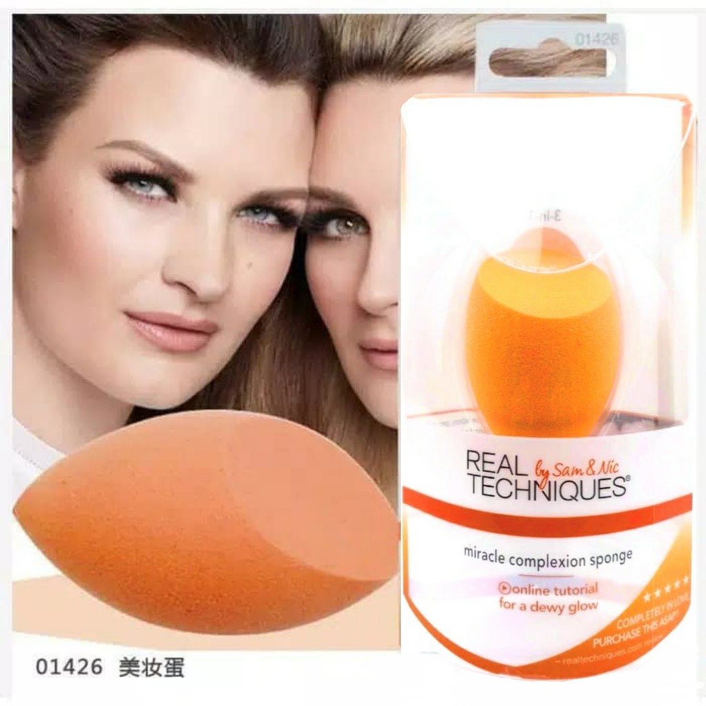 Beauty Blender Real Techniques Sponge Ngembang Empuk