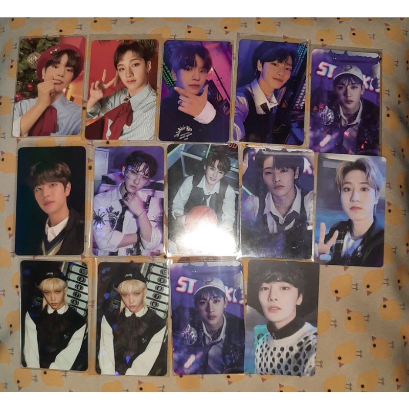 Stray Kids Photocard CHRISTMAS EVEL/Ld Lucky Draw Soundwave/Synnara pob Han Jisung Bangchan Lee Know