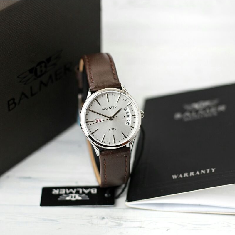 Jam tangan Wanita Pria Balmer 7944 tali kulit original