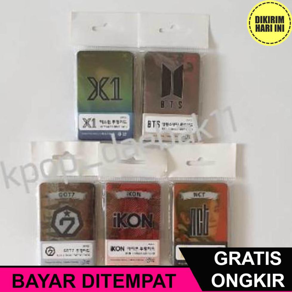 

(BAYAR DITEMPAT) DE3891 TRANSPARENT CARD UNOFFICIAL