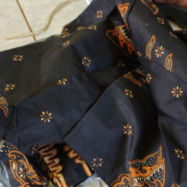 Batik Wanita Asj Sa Hrb026 Kenongo Kemeja Tosca Pendek