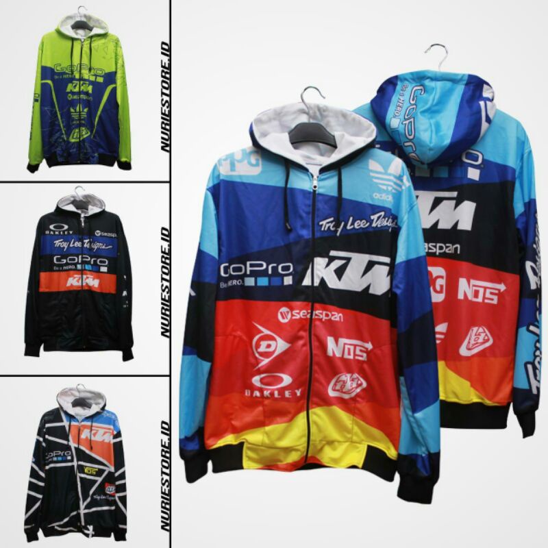 JAKET MOTOR CROSS JAKET RACING KTM TRAIL ADVENTURE