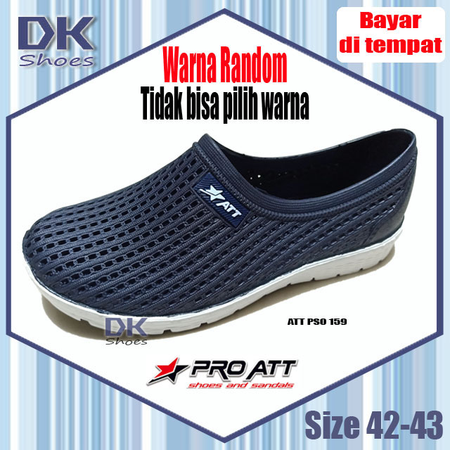 Pro ATT PSO 159 36-43 JUMBO.  DULUX  30-35 Sepatu Pria -Anak Karet / Sepatu Tahan Air / Sepatu Slip On Laki