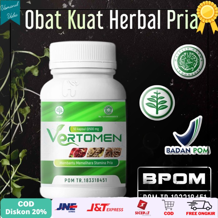 

◾COD◾ Obat Penambah Sperma VERTO