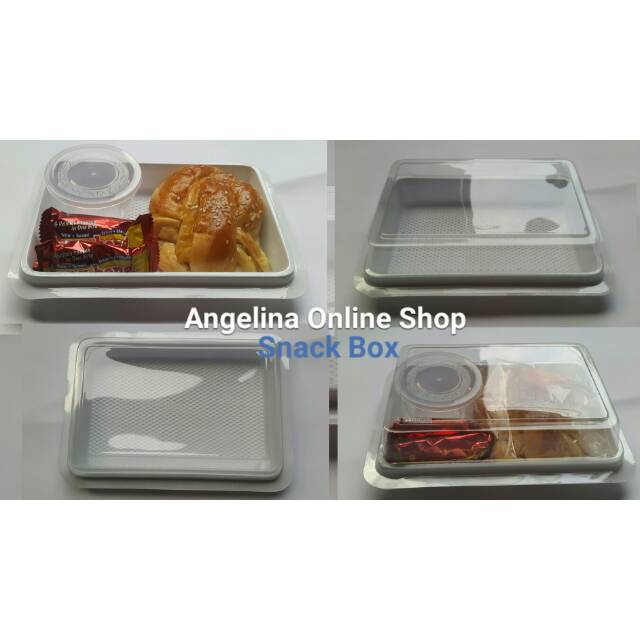 Mika Snack Box Putih isi 20 pcs