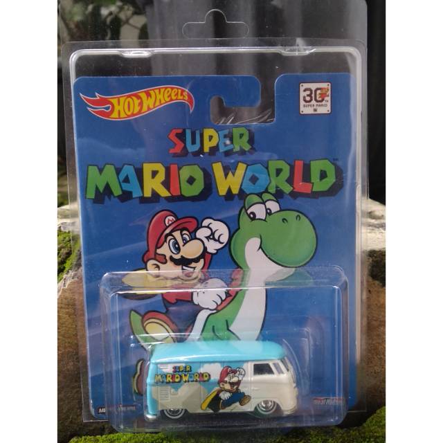 Hotwheels Volkswagen t1 panel bus super Mario