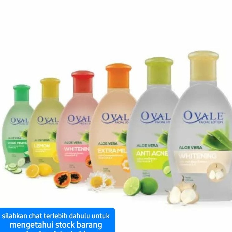 OVALE FACIAL LOTION PEMBERSIH MAKE UP REMOVER 100ML KOSMETIK WANITA