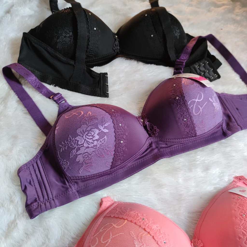 Bra cup D jumbo renda Fema 1206 termurah size 42-48