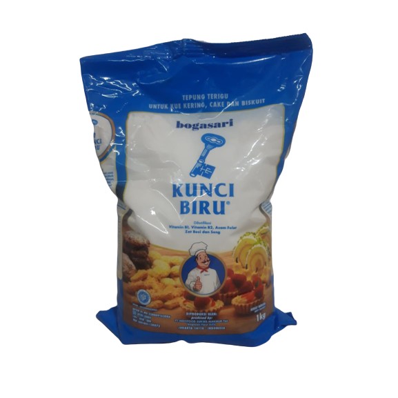 

Terigu Kunci Biru Kemasan 1 kg