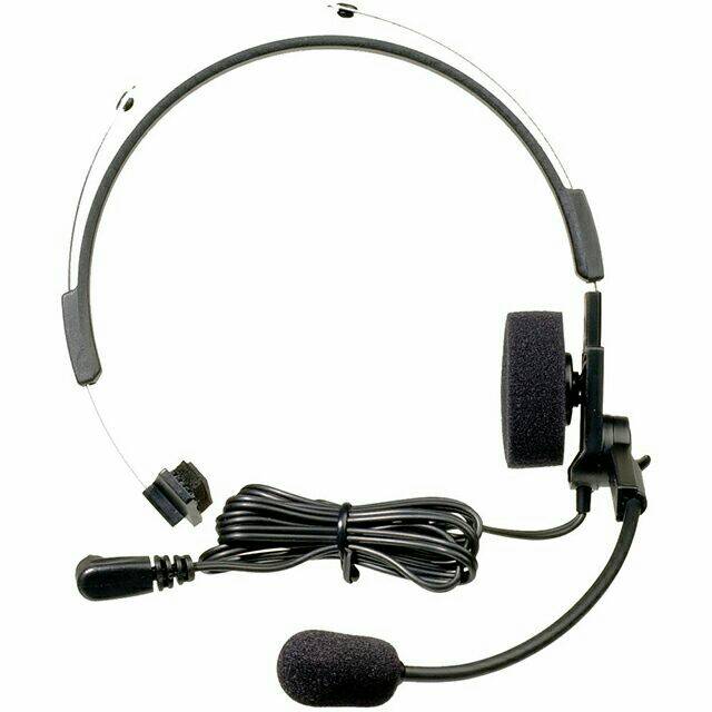 Motorola 53725 SLK Headset with Swivel Boom Mic (Black)