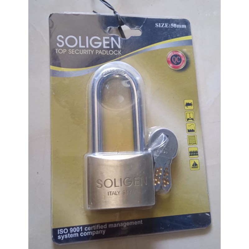 gembok soligen size 50mm
