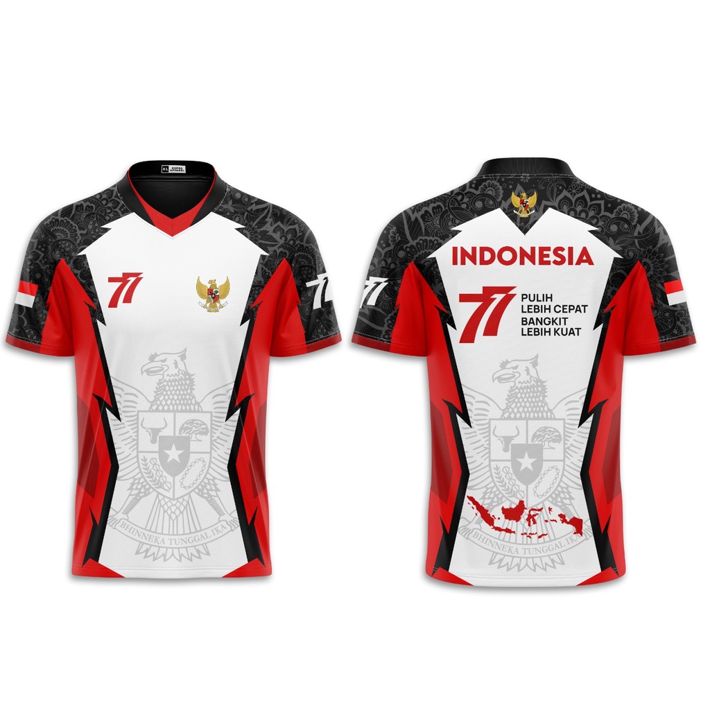 Jersey HUT RI 78 DIRGAHAYU TANAH AIRKU