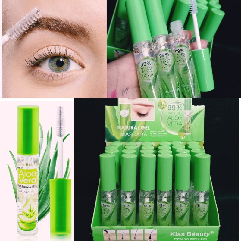 PROMO ECER!!!MASCARA GEL 99% NATURAL ALOEVERA KISS BEAUTY 56719