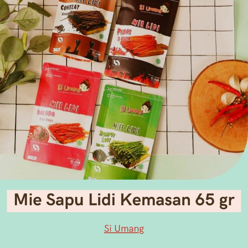 

Cemilan Sapu Lidi Siumang Makanan ringan banyak rasa 65g