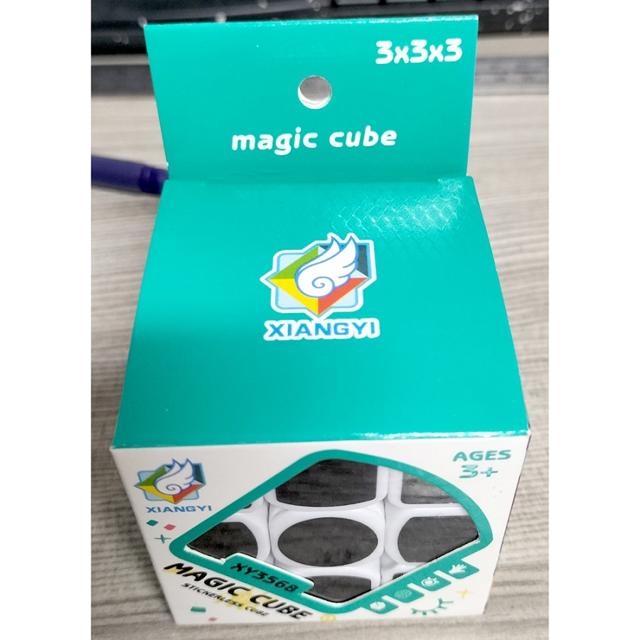 XIANGYI Rubik Magic Cube 3 x 3 x 3 - XY3568 - Mix Color