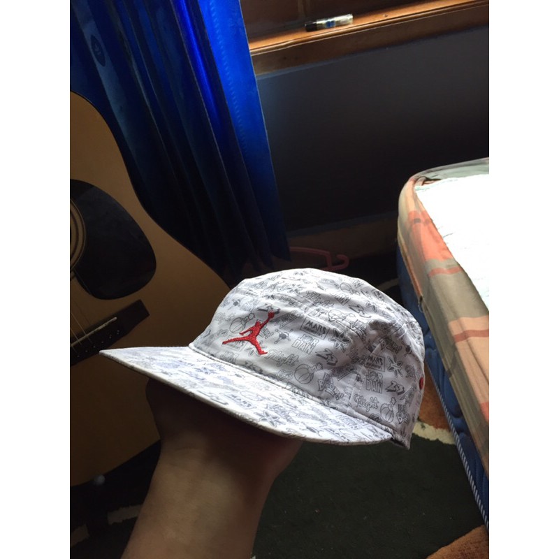 topi second 5panel air jordan full print