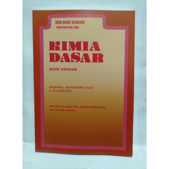 BUKU SERI BUKU SCHAUM Teori Dan Soal Soal KIMIA DASAR