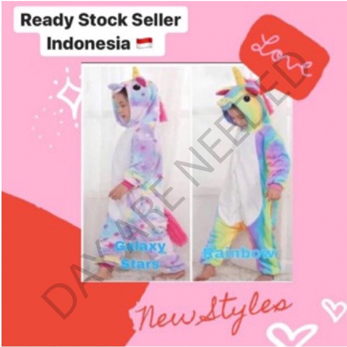 Kostum anak unicorn kostum cosplay unicorn kostum onesie unicorn