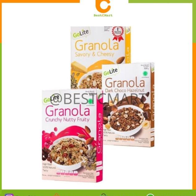 

Golite Granola Dark Choco Hazelnut