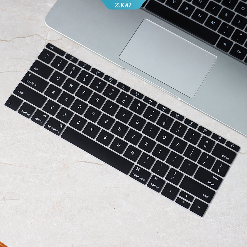 Skin Cover Pelindung Keyboard Komputer Bahan Silikon Anti Debu 12 &quot;Untuk A1708 A1534 A1931 A1708 A1988 (ZK)