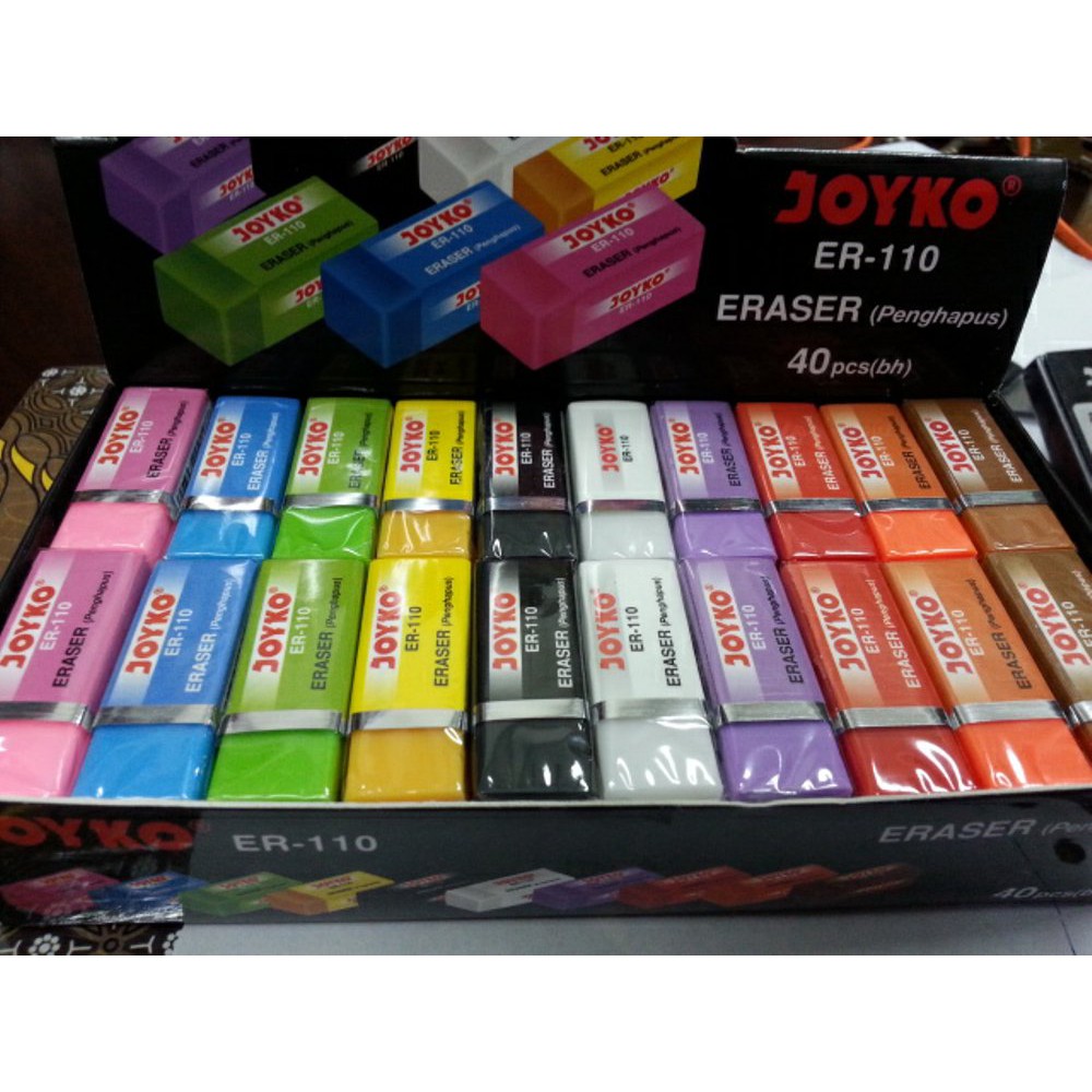 

Jual Penghapus pelangi warna warni JOYKo ER110 terlaris