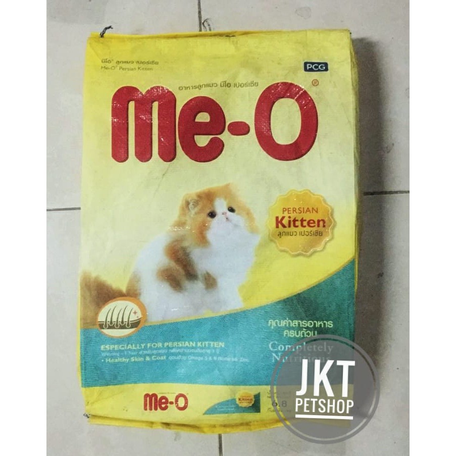 Me O Kitten Persian 6 8kg Makanan Anakan Kucing Persia Shopee