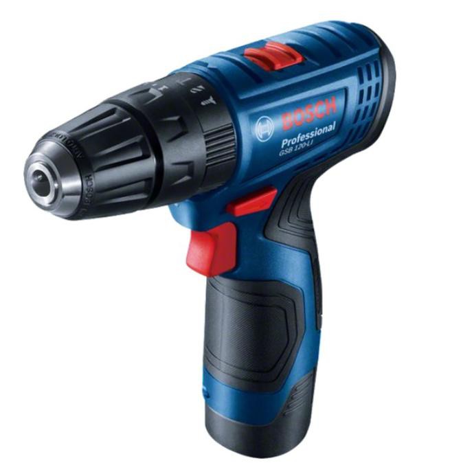 Bosch GSB 120-LI Cordless Impact Drill / Bor Tembok Baterai 120 LI