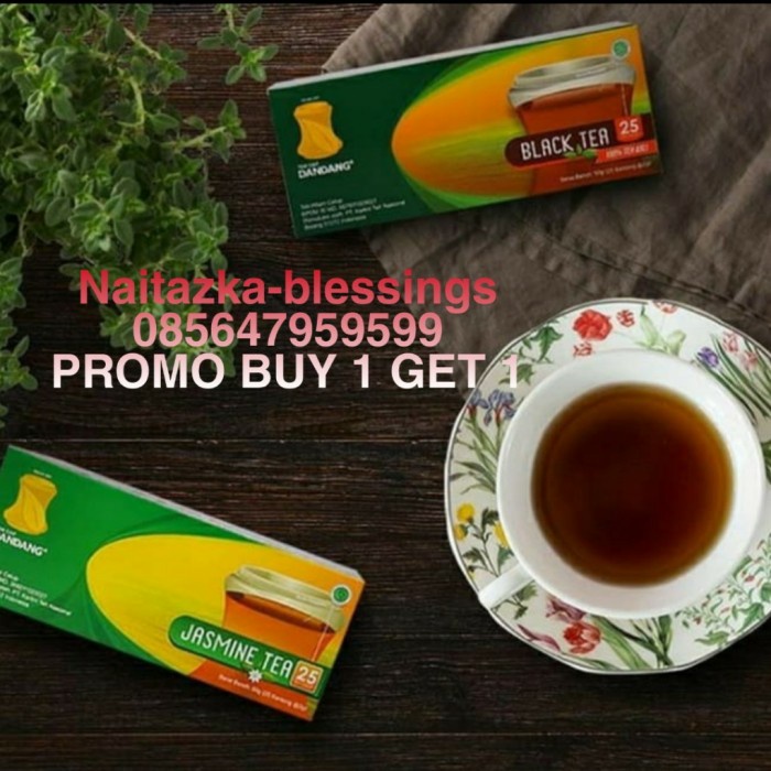 

teh-daun- termurah teh dandang jasmine dan black tea celup buy 1 get 1 - black tea -daun-teh.
