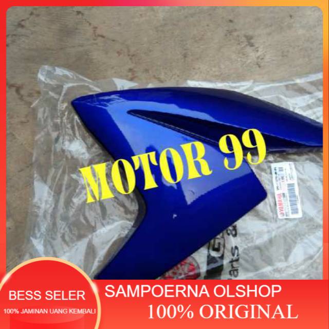 Sayap tengki kiri Vixion new nvl biru ori ygp