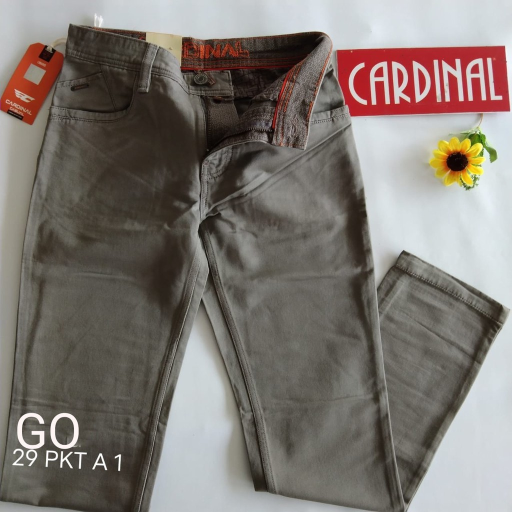 gof 29-PKT CARDINAL CASUAL CELANA POCKETS PANJANG Celana Chino Pria Fashion Laki Brand Kekinian