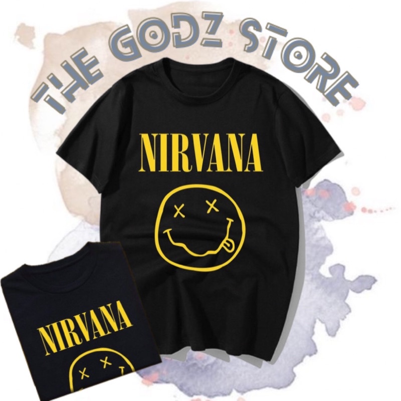 BAJU KAOS TSHIRT BAND METAL NIRVANA READY UKURAN S M L XL XXL XXXL XXXXL 4XL 5XL PREMIUM QUALITY / B