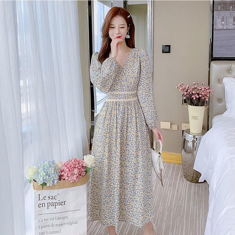 Bsf Zamira Twiscone Baju Terusan Cewek Gaun Wanita Lengan Pendek Woman Square-Neck Gown Shortsleeve 