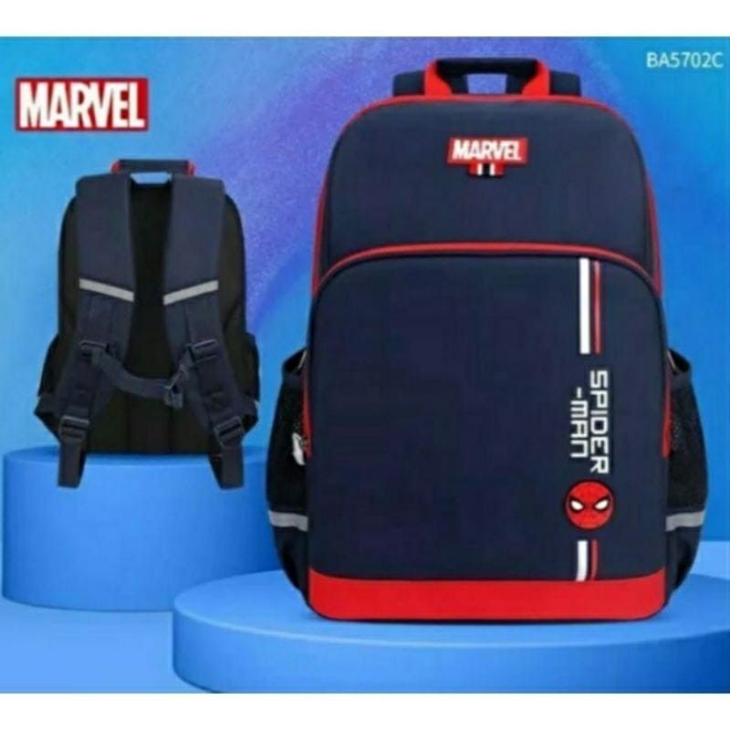 Tas Ransel  sekolah Disney Marvel Tas Sekolah untuk Anak Laki-laki tk sd smp sma kuliah kerja