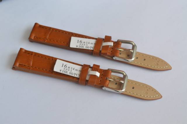 Strap Tali jam tangam original time king corak coklat muda