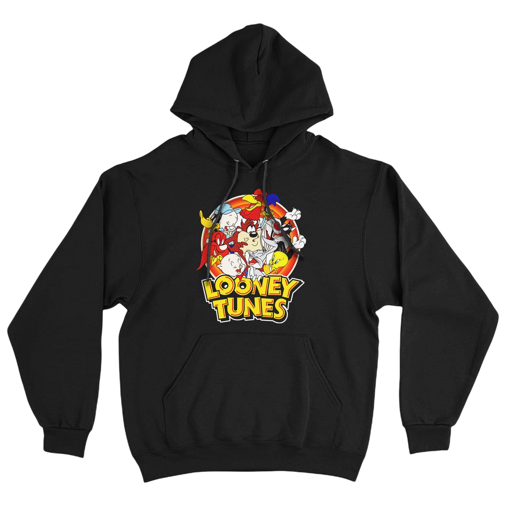 JAKET HOODIE KARTUN LOONEY TUNES / HOODIE LOONEY TUNES / JAKET LOONEY TUNES / HOODIE HITAM / JAKET H