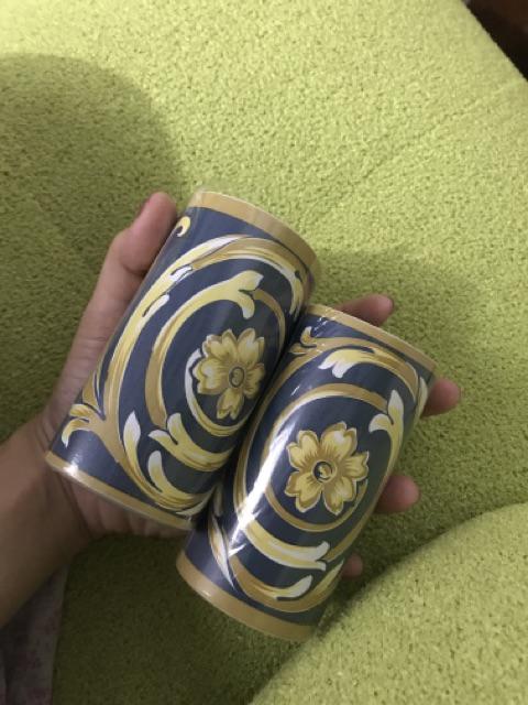 Roll Wallborder Sticker Border Dinding List Tembok Wallpaper Stiker  Motif Bunga Anak Shabby